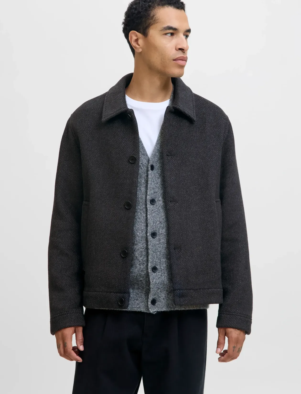 JPRBLACOBBS JACKET - Vindjakker