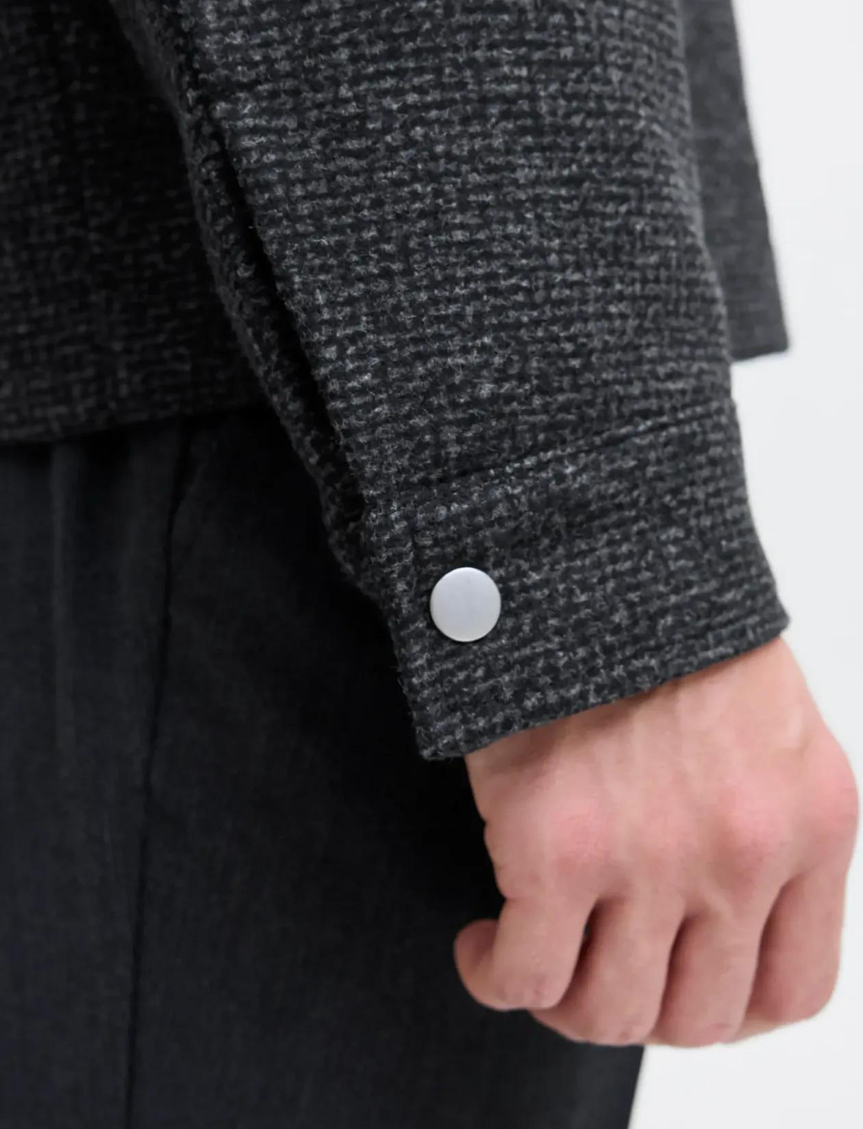 JPRCCRUSSEL WOOL BLEND JACKET SN - Uldjakker