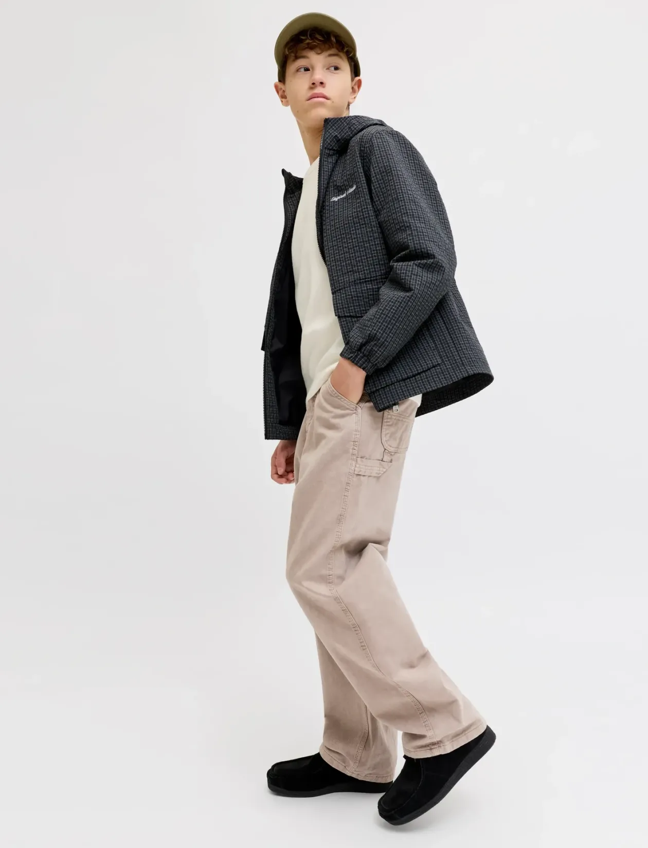 JPSTALEX RAYE WORKER PANT SN JNR - Bukser