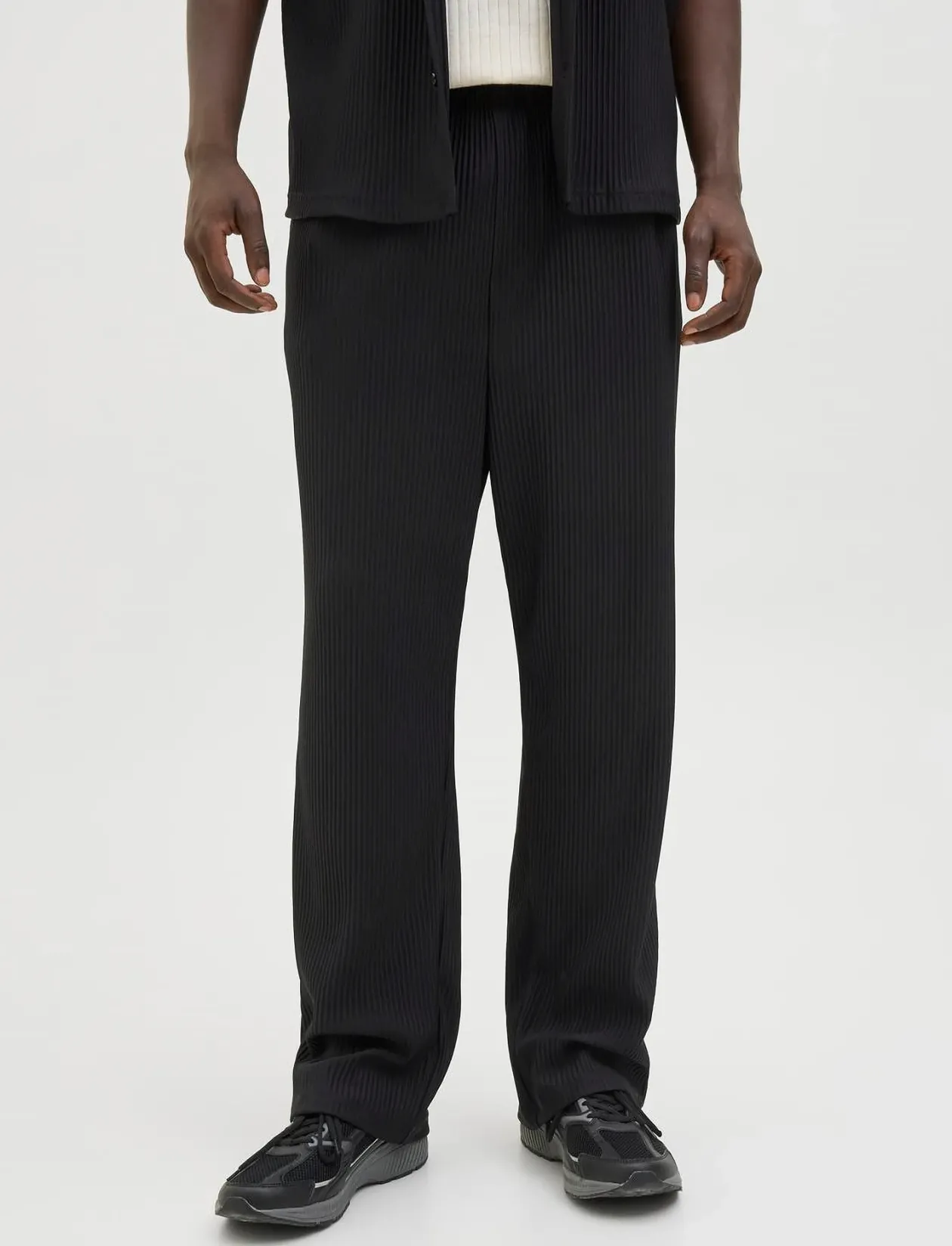 JPSTKARL INTERLUDE PLISSE SWEAT PANTS - Sweatpants