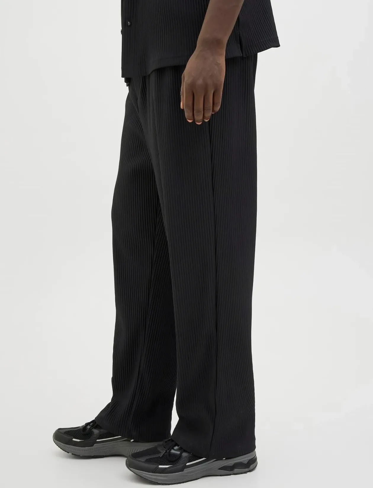 JPSTKARL INTERLUDE PLISSE SWEAT PANTS - Sweatpants