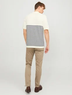 JPSTMARCO BOWIE SA BEIGE NOOS - Chinos