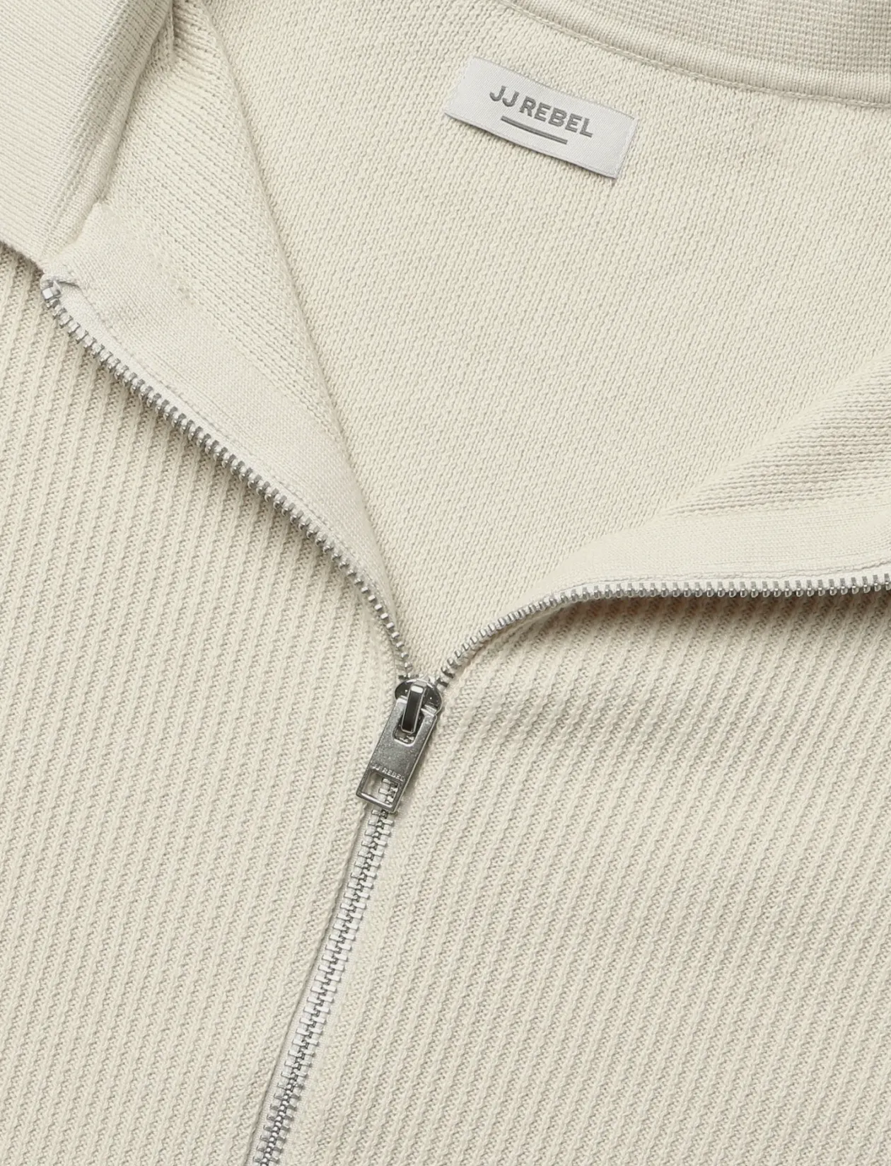 JREBJOHN KNIT ZIP CARDIGAN - Fullzip strik