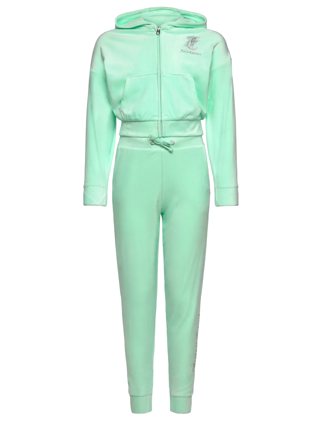 Juicy Cropped Zip Thru & Relaxed Jogger Set - Sæt