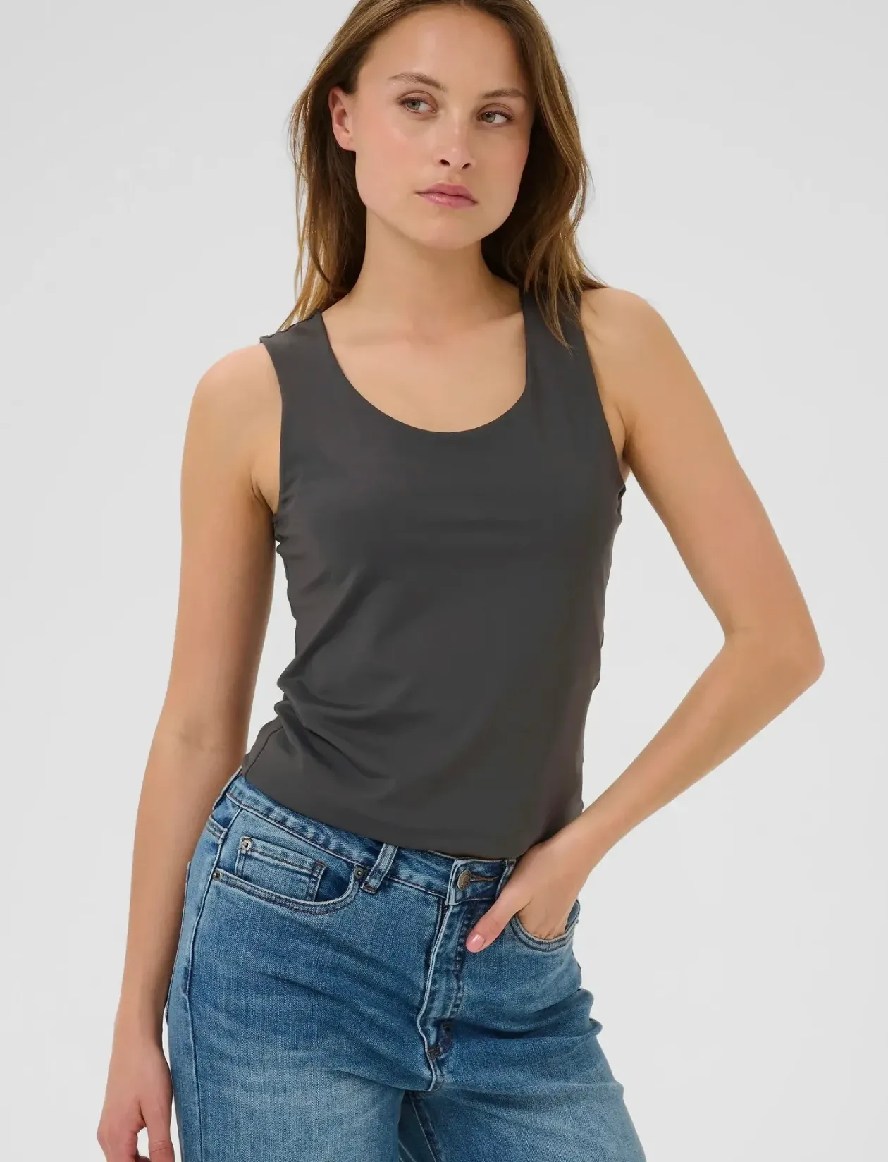 KAarina Jersey Top - Ærmeløse toppe