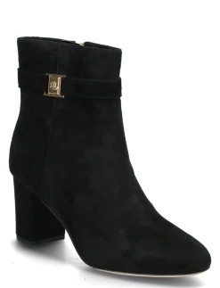 Kellie Suede Bootie Heel - Ankelstøvler med hæl