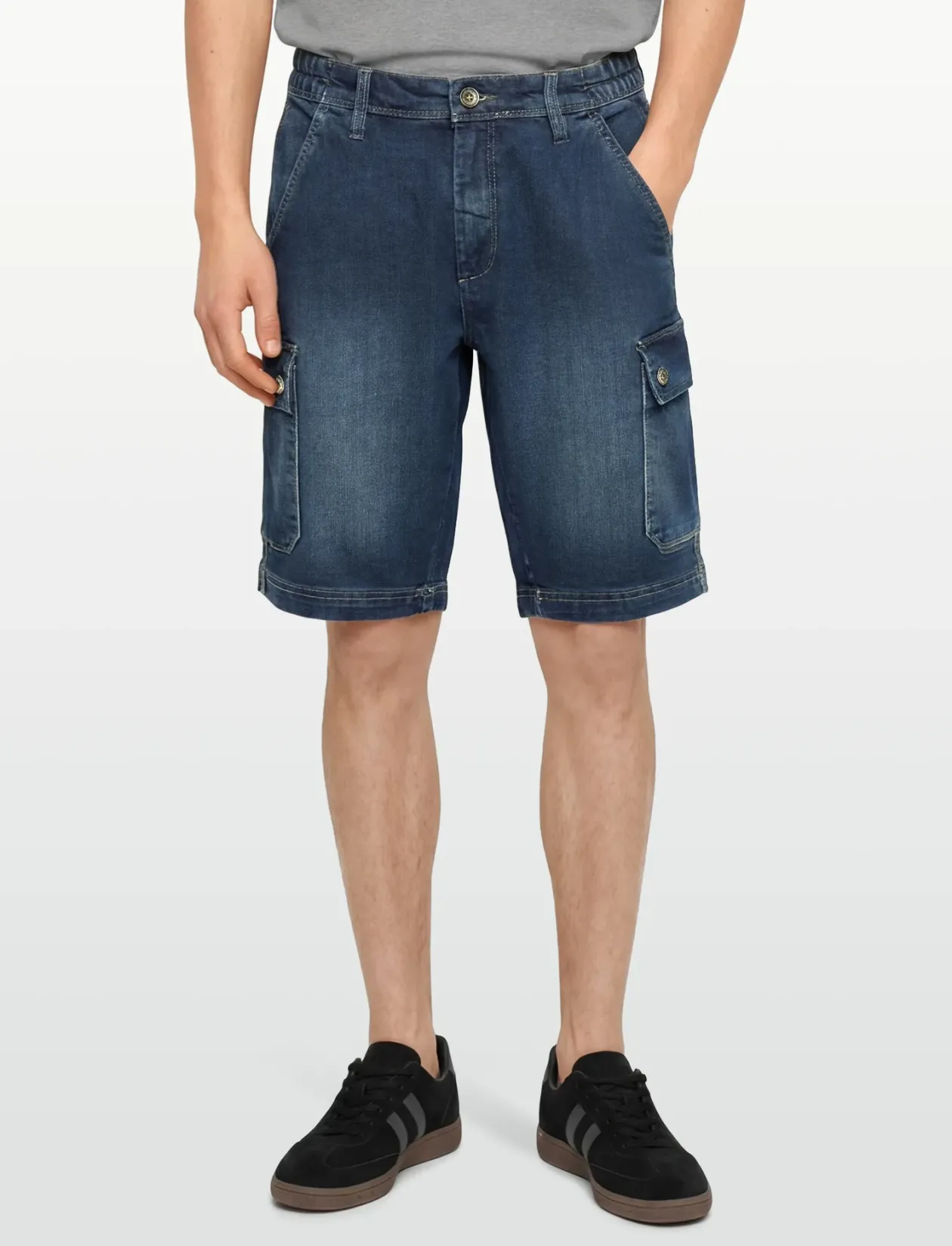 KENSI DENIM - Cargo shorts