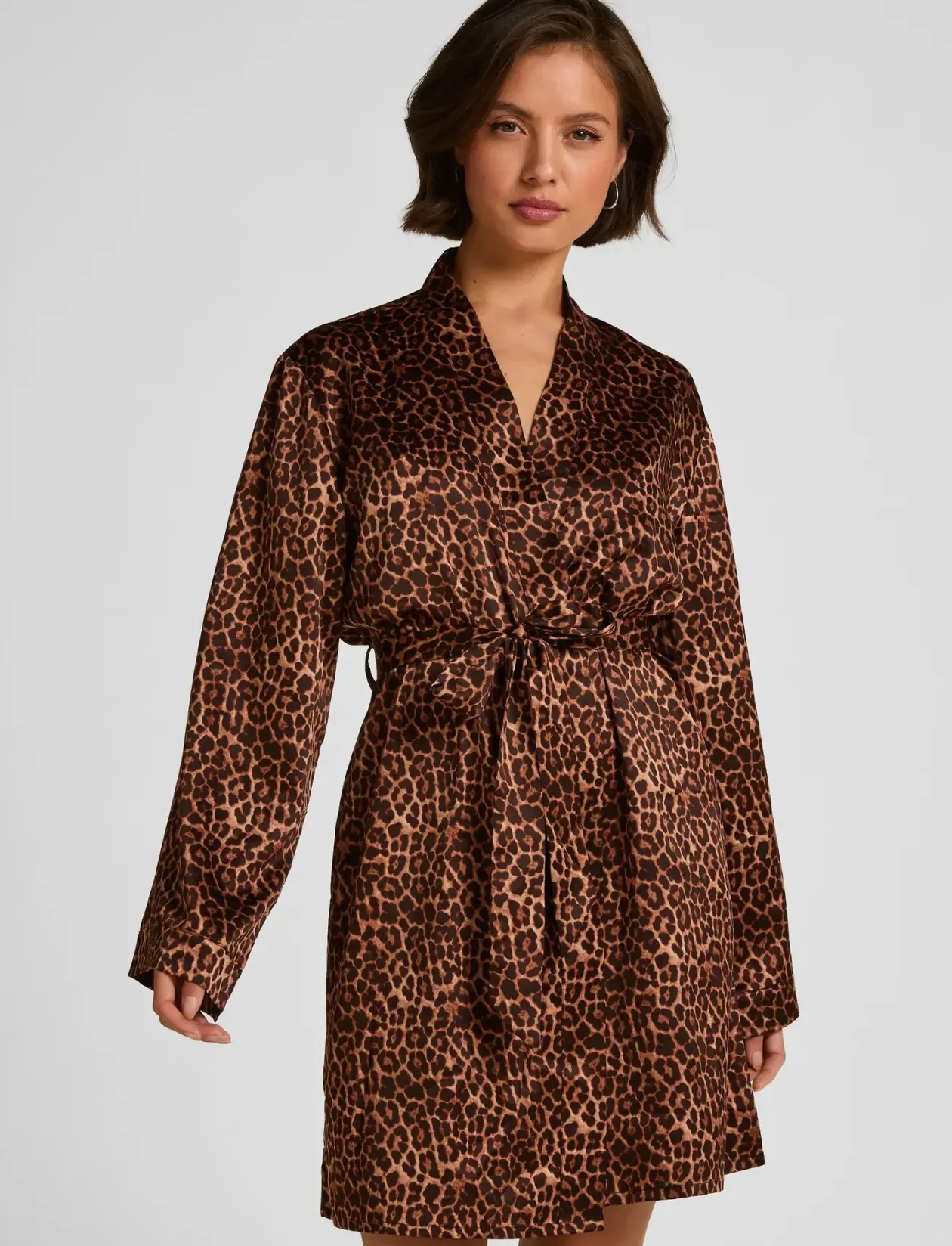 Kimono Satin Leo - Kimonoer