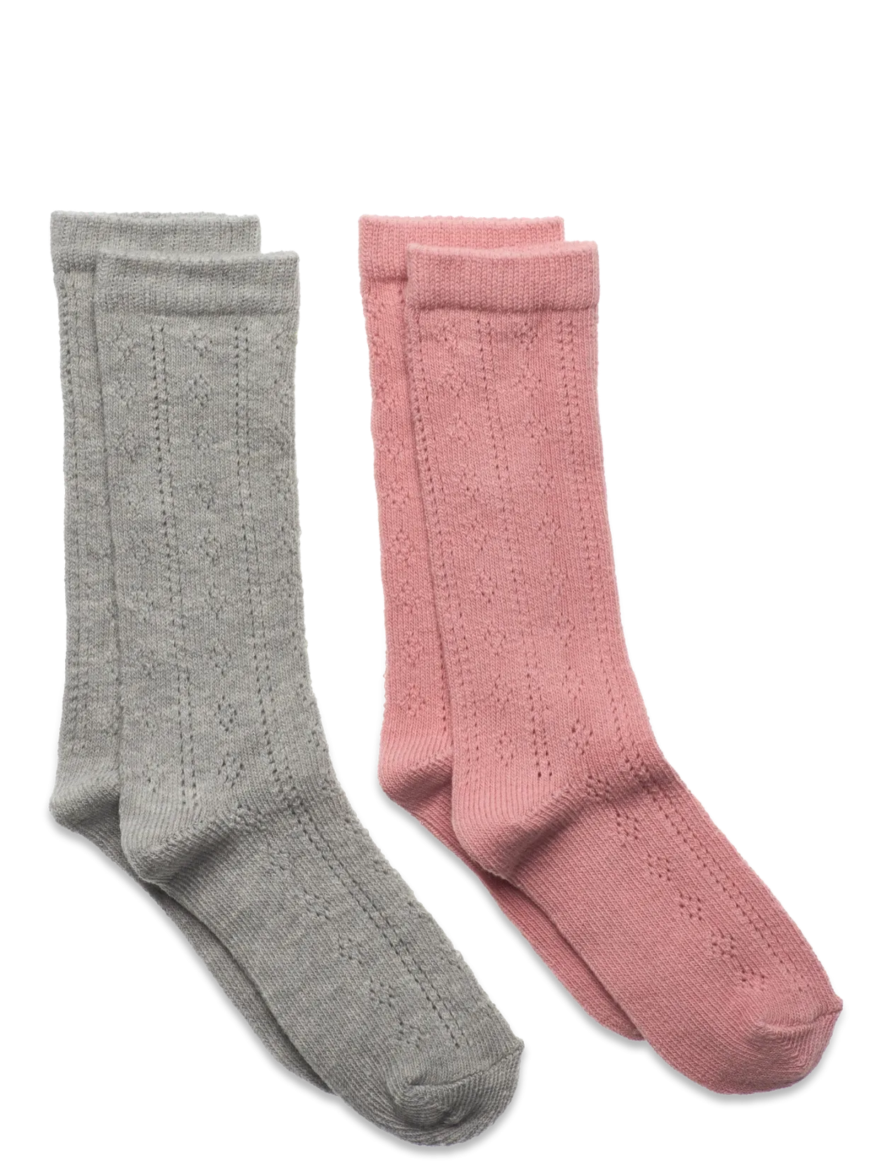 Knee Socks Pointelle (2-pack) - Børn