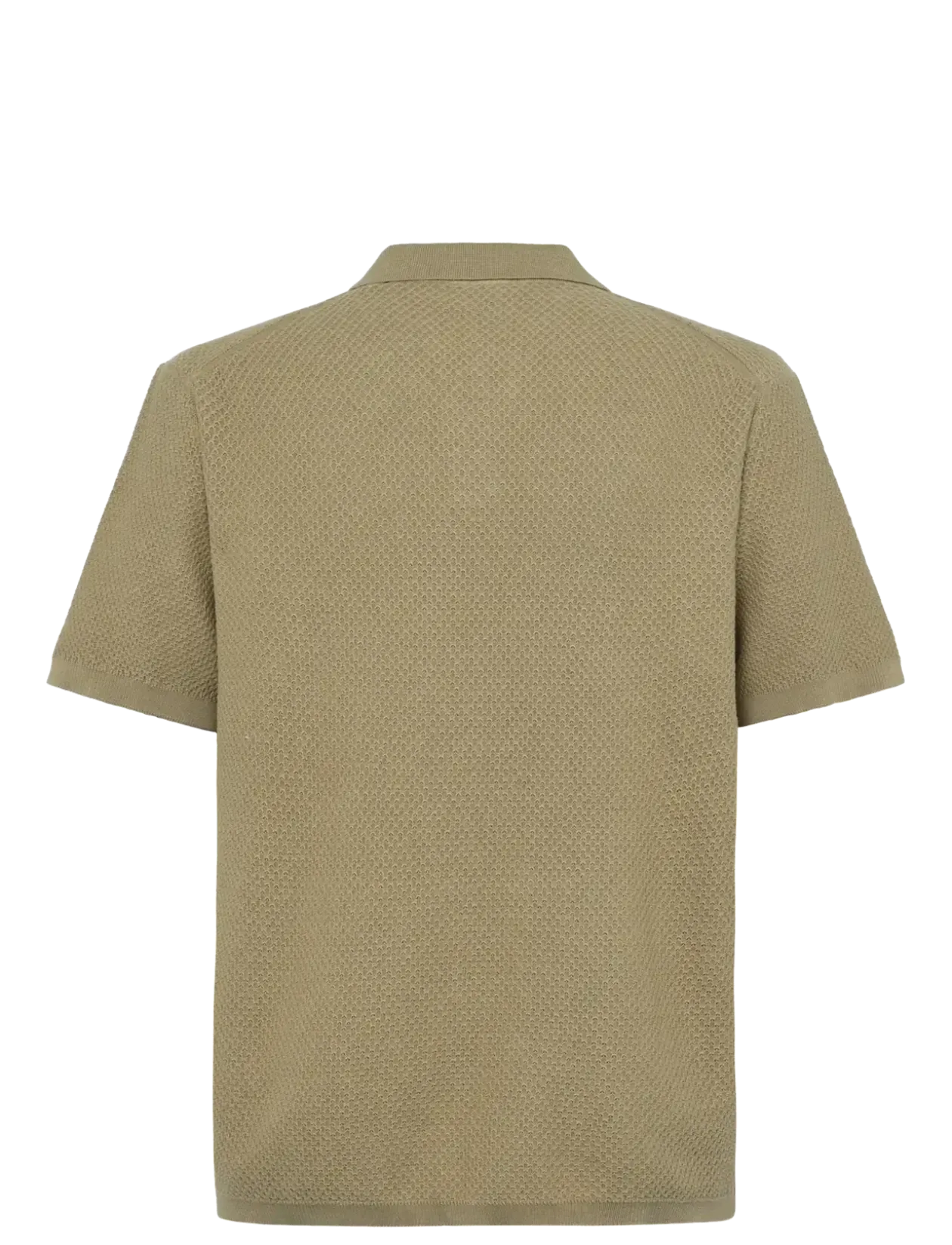 Knitted polo - Kortærmede