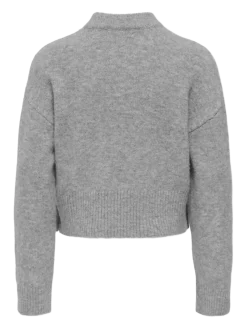 KOGRENE LIFE LS BUTTON O-NECK CP KNT - Trøjer