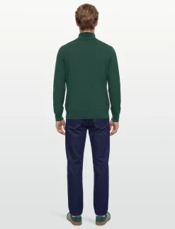 LAMBSWOOL BLEND HALF ZIP - Strik