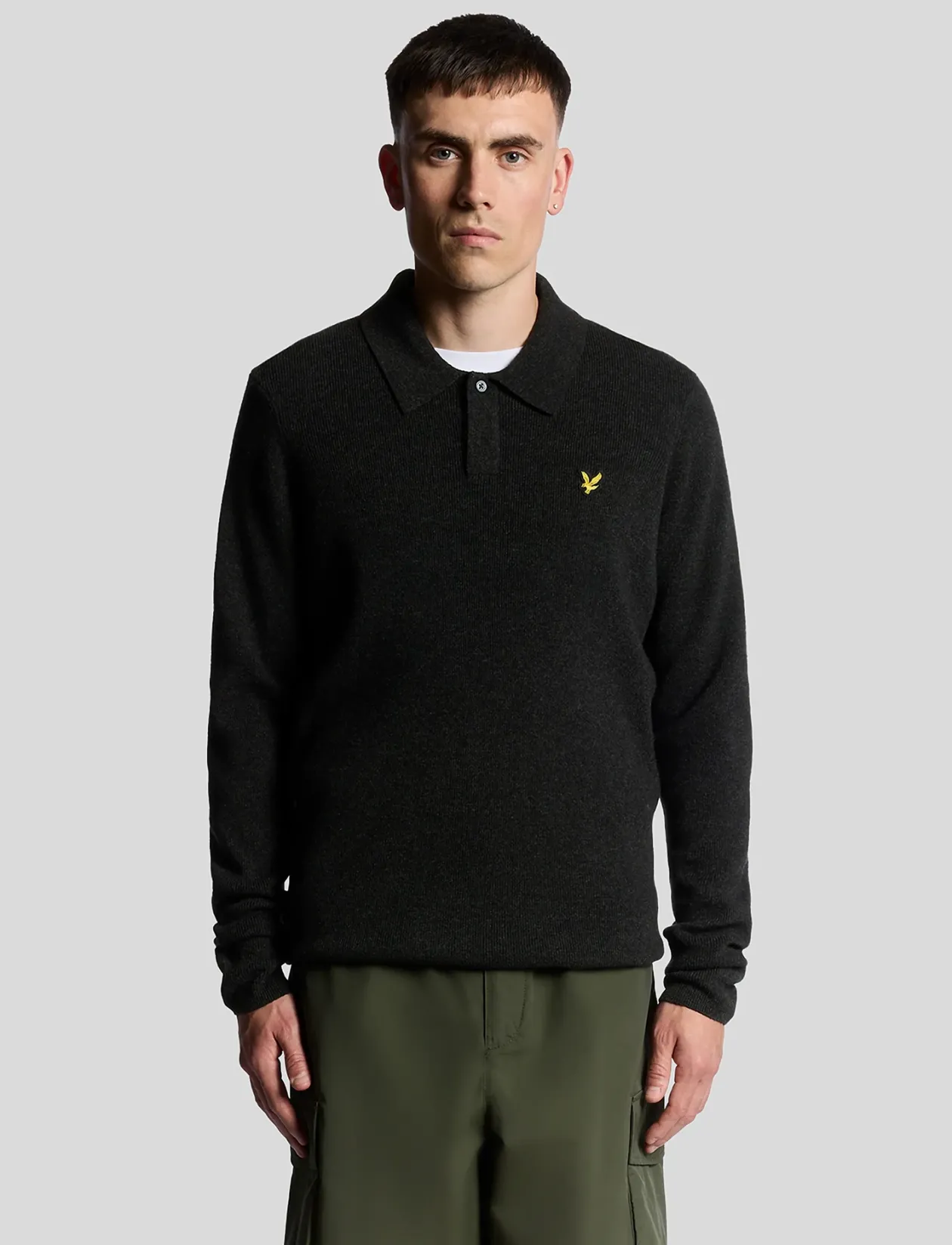Lambswool Blend Rugby Jumper - Polostrik