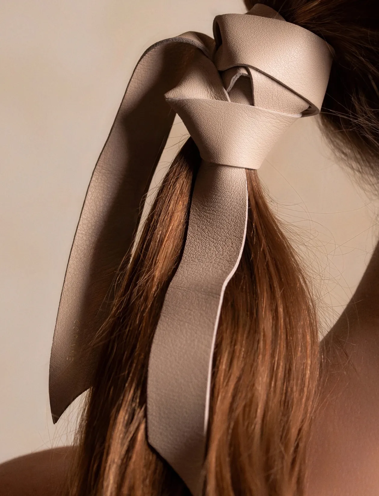 Leather Band Long - Scrunchies