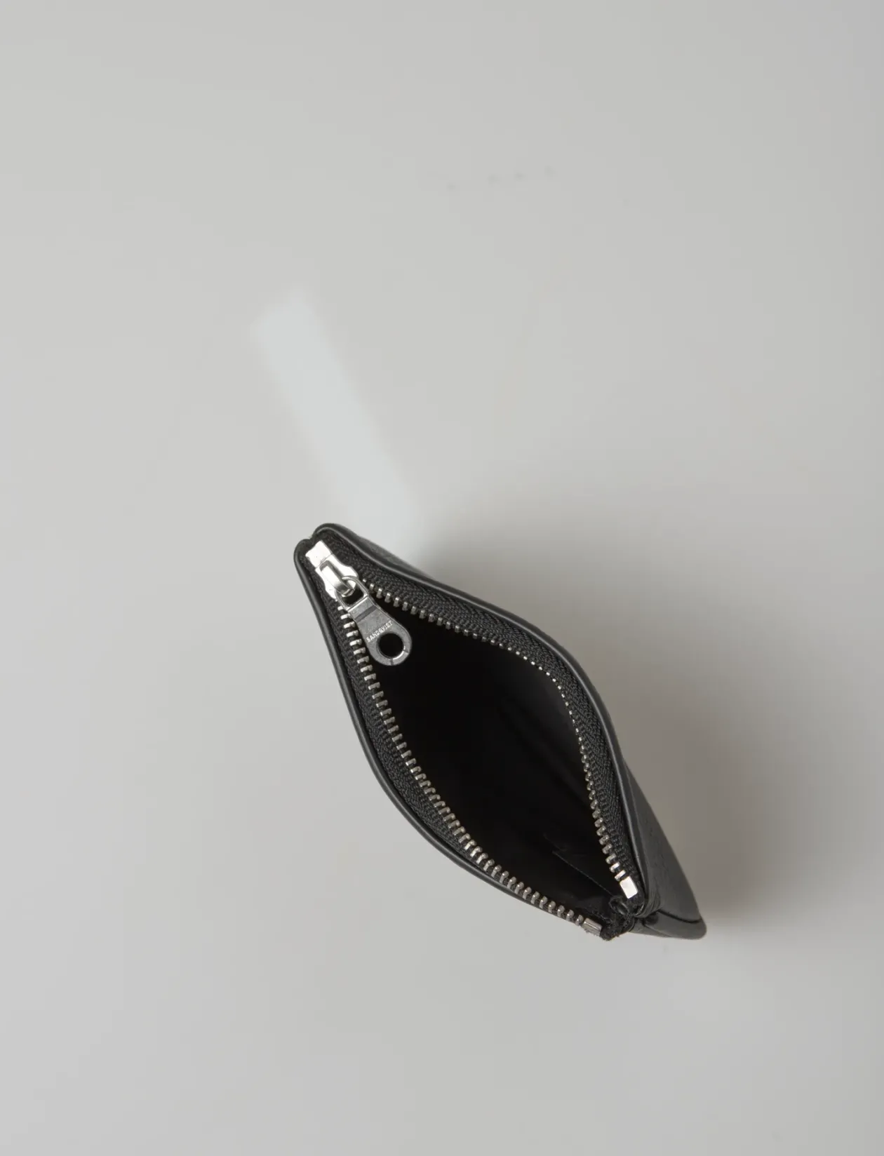LEATHER ZIP WALLET PIPING - Punge