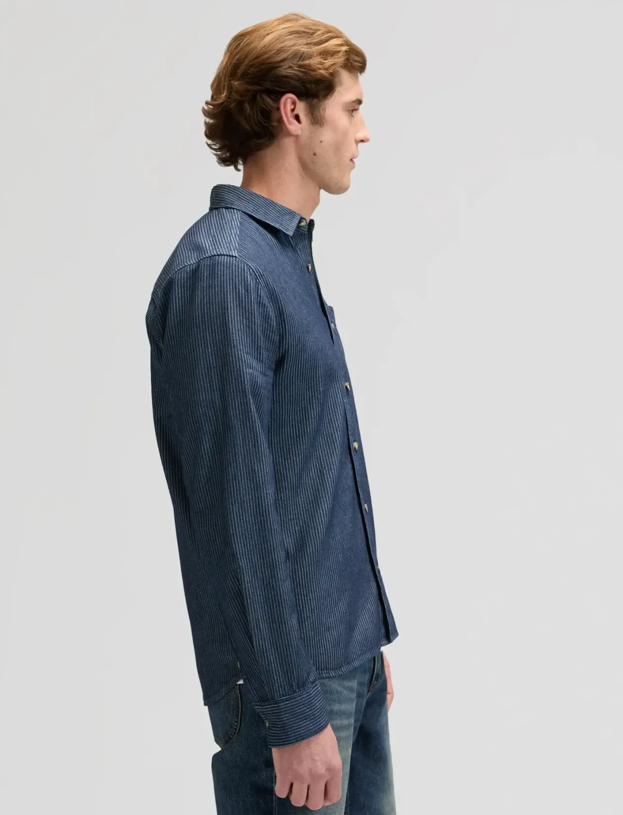 LEESURE SHIRT - Stribede skjorter
