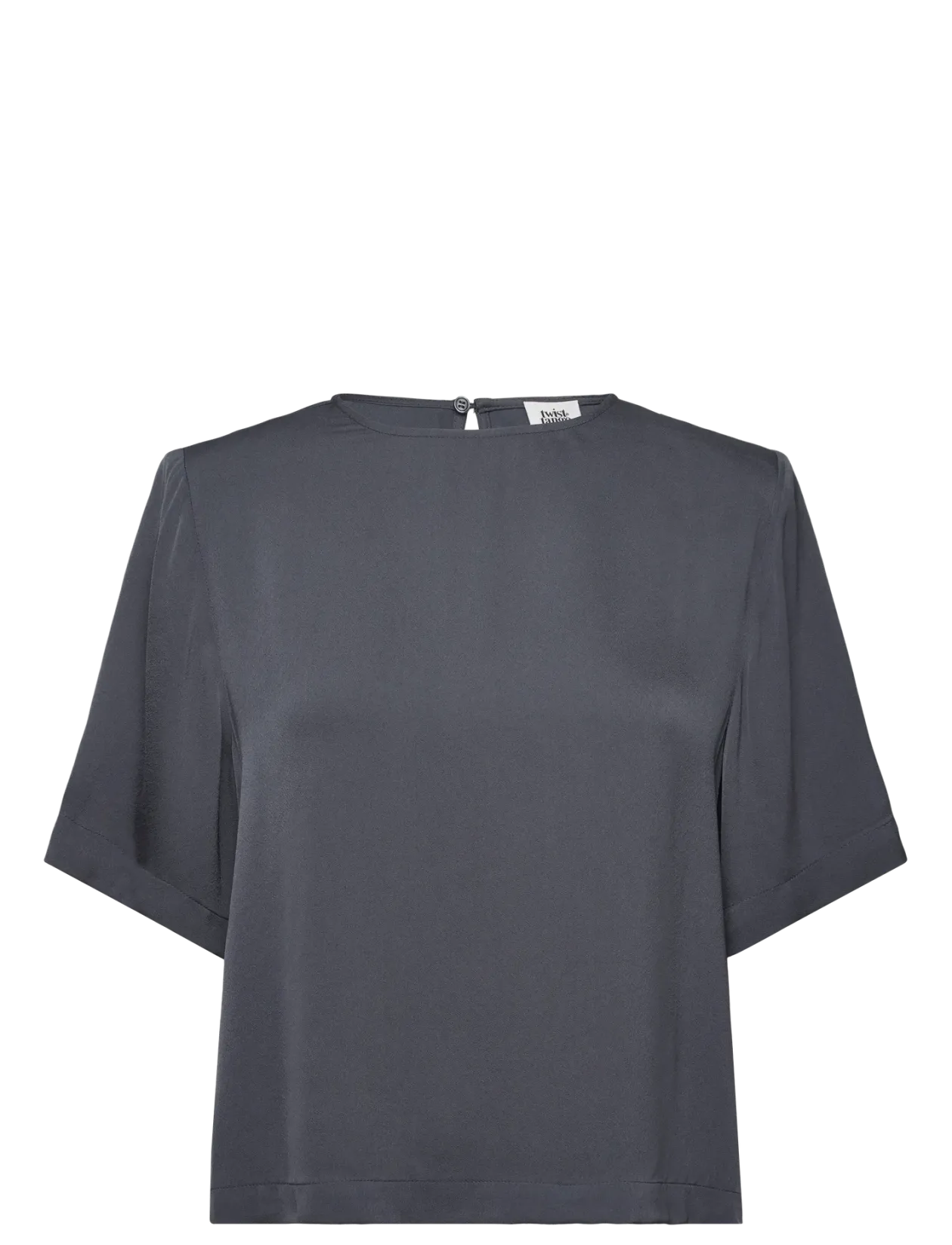 Leonie Satin Tee - Kortærmede bluser