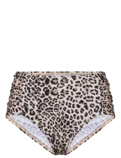 Leopard Olympia btm - Højtaljede bikinitrusser