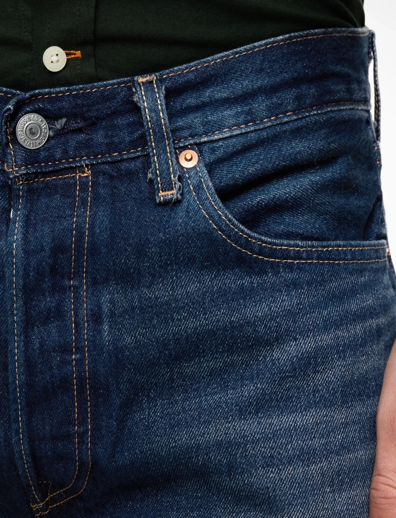 501 LEVISORIGINAL ON THE BORDE - Regular jeans