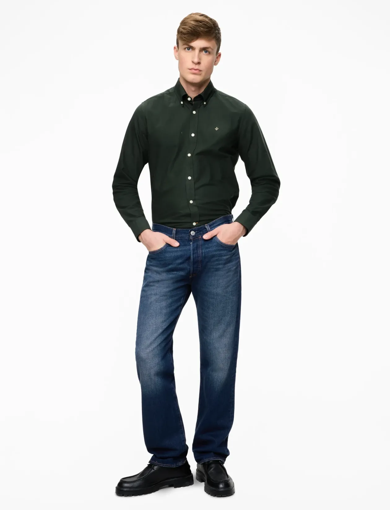 501 LEVISORIGINAL ON THE BORDE - Regular jeans