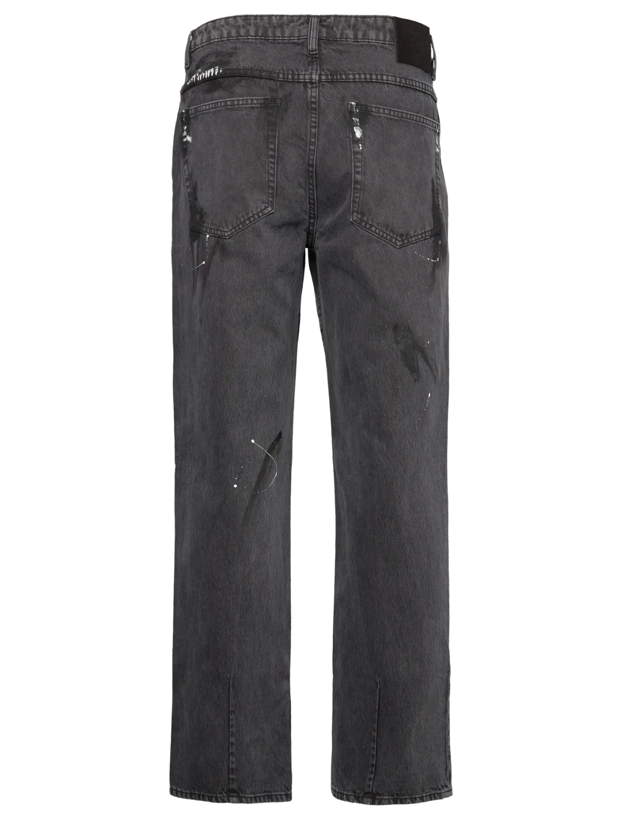 LIAM LOOSE SUBWAY BLACK ART - Relaxed jeans