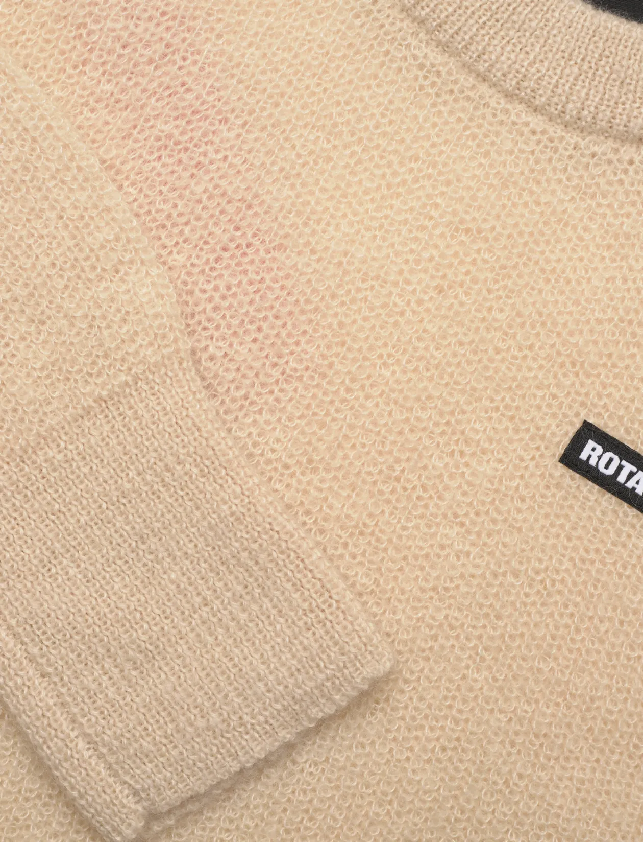 LIGHT KNIT LOGO SWEATER - Strik