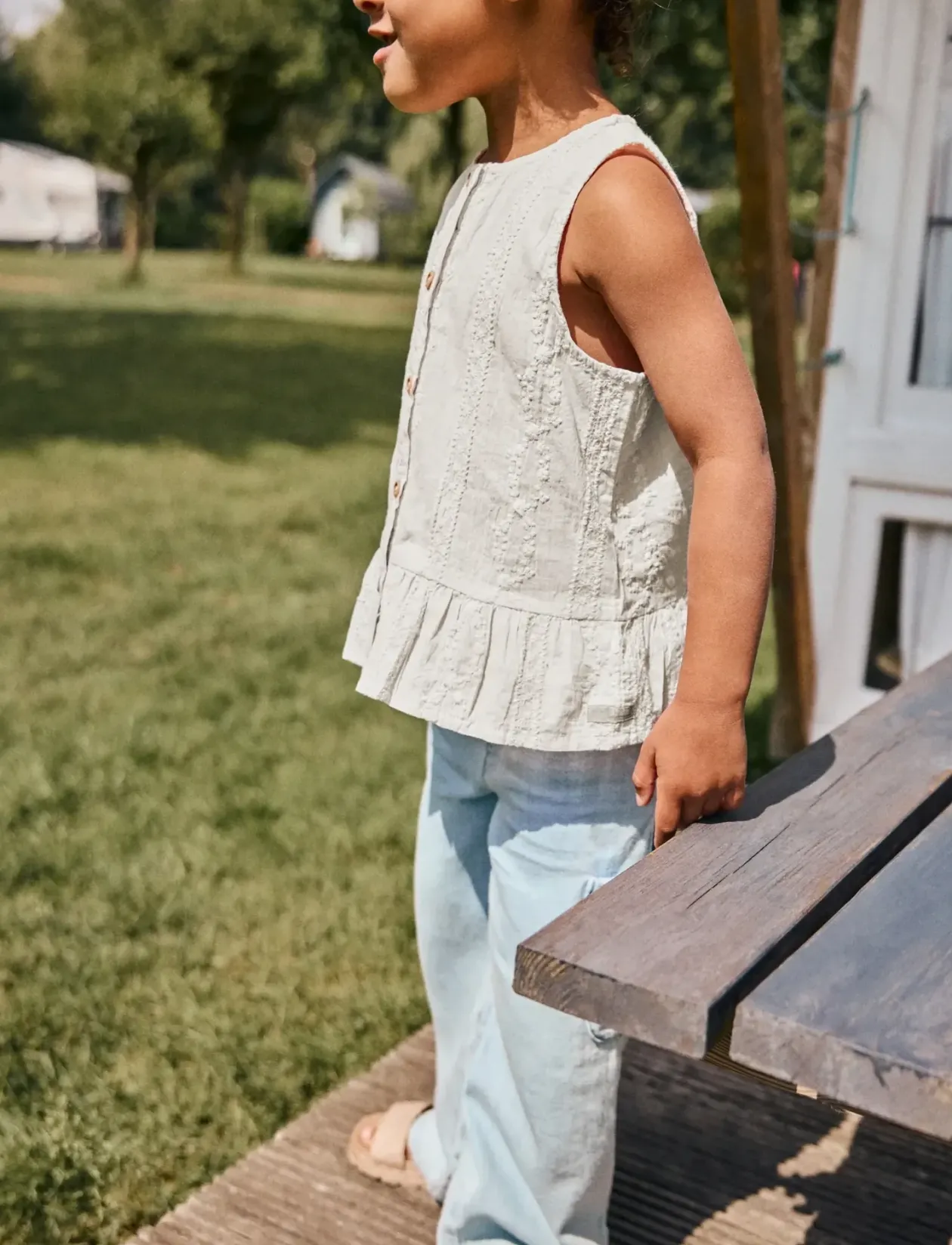Light weight Denim Pants - Cargobukser