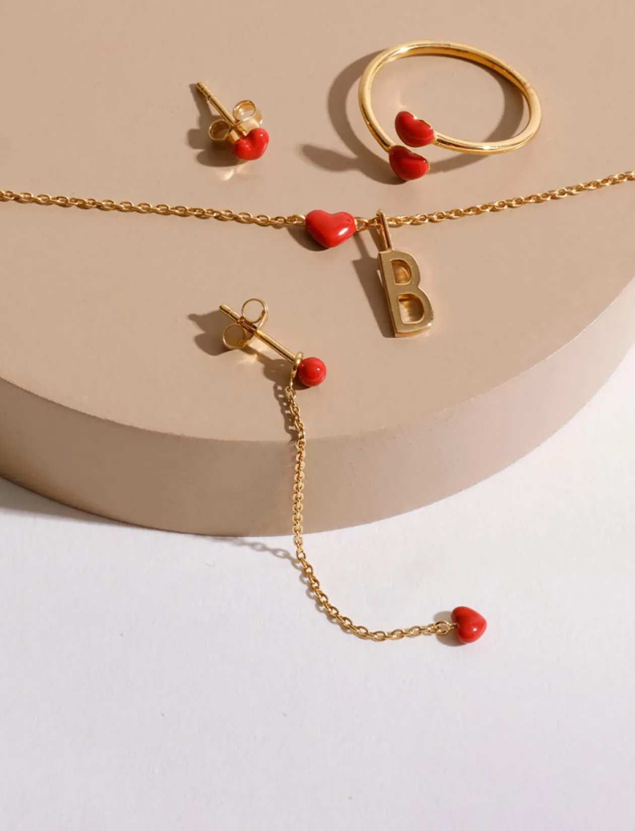 Little Big Love Ring - Goldplated - Ringe