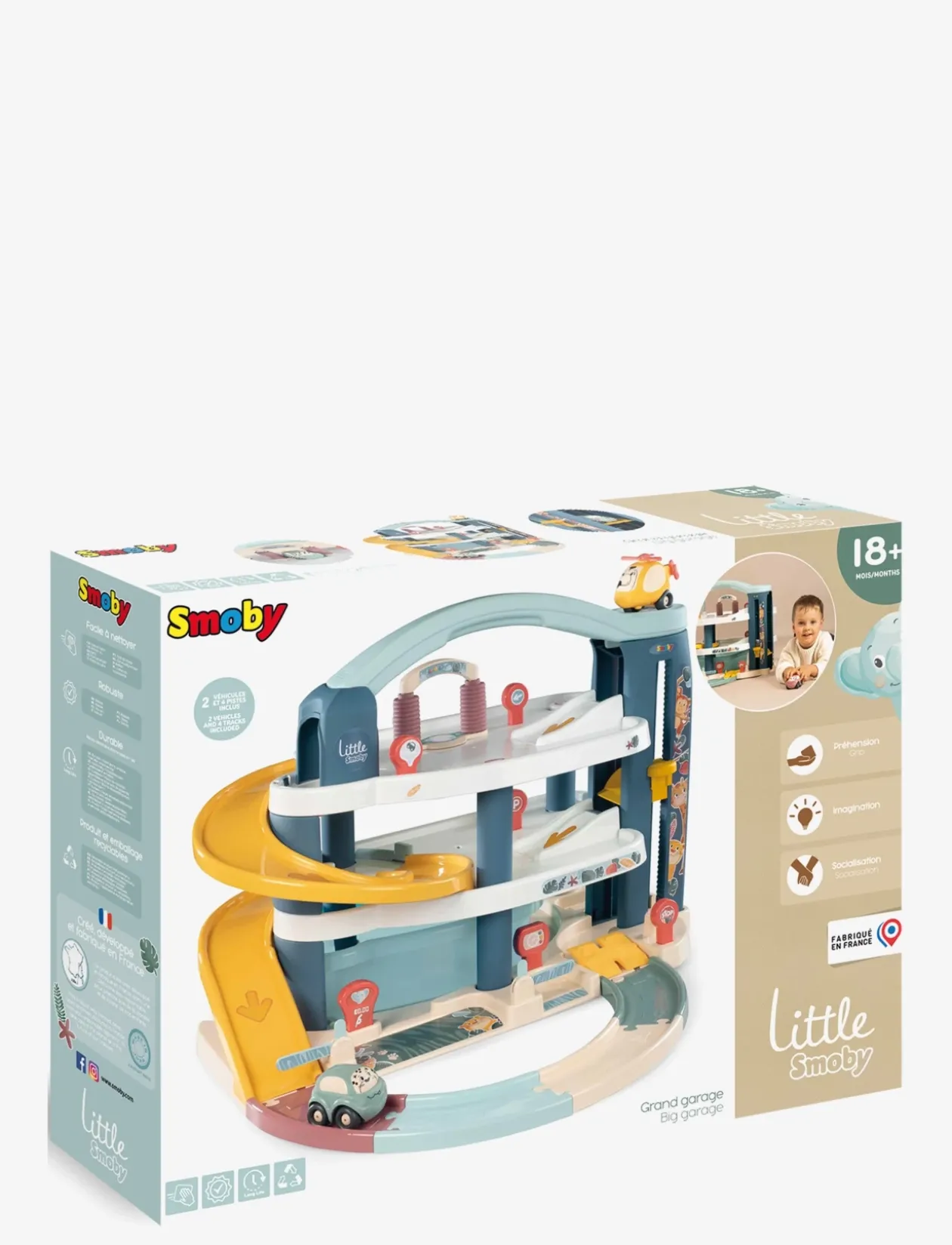 Little Smoby BIG GARAGE - Legetøjsgarage