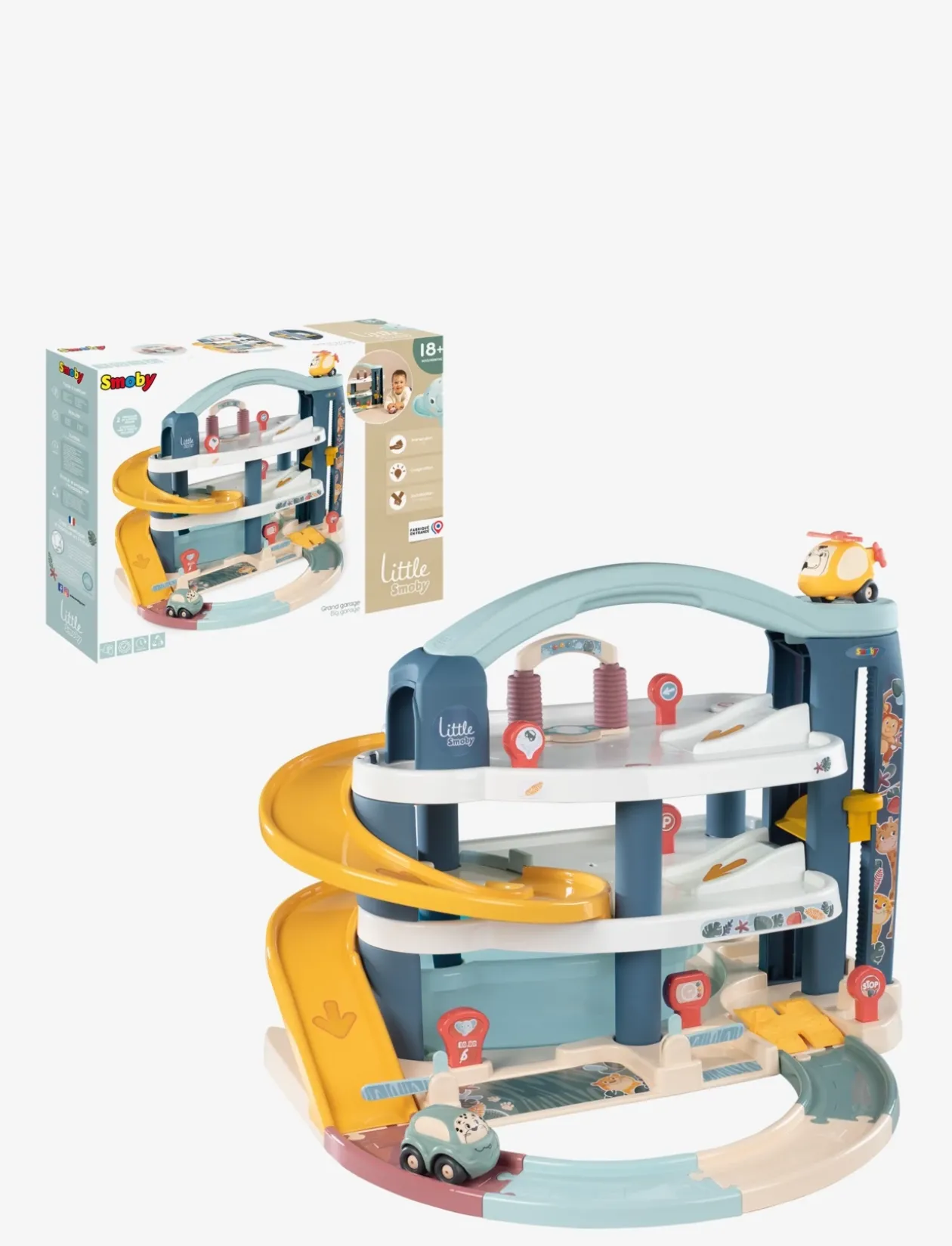 Little Smoby BIG GARAGE - Legetøjsgarage