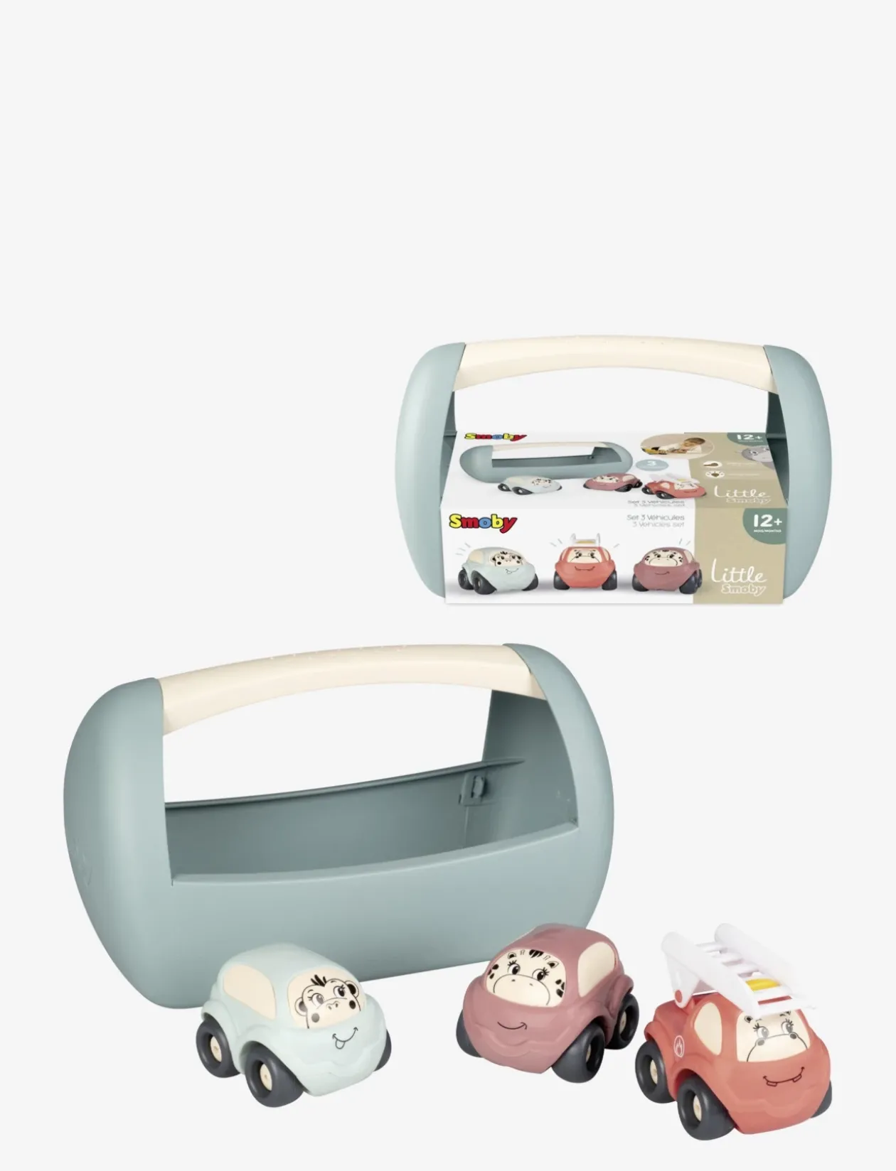 Little Smoby Vehicules Set - Legetøjsbiler