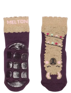 Llama socks - anti-slip - Skridsikre sokker