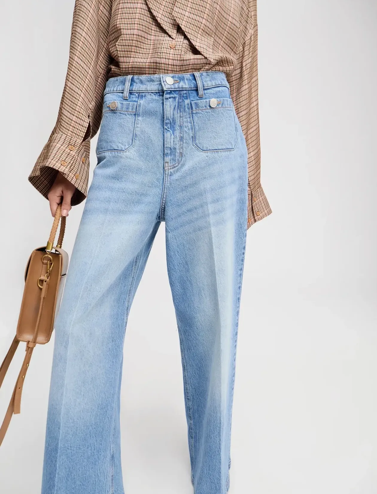 LODWAR - Brede jeans