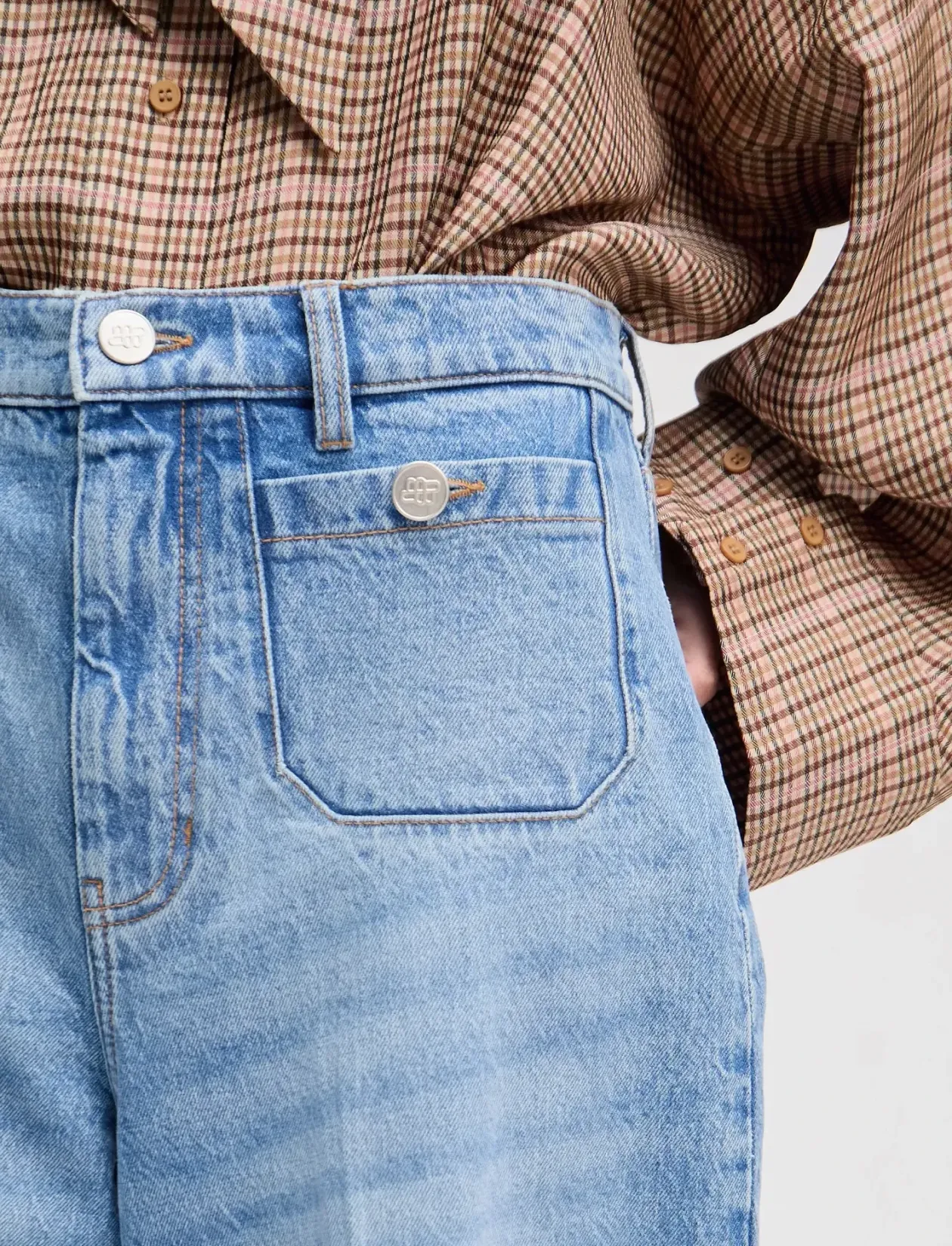LODWAR - Brede jeans