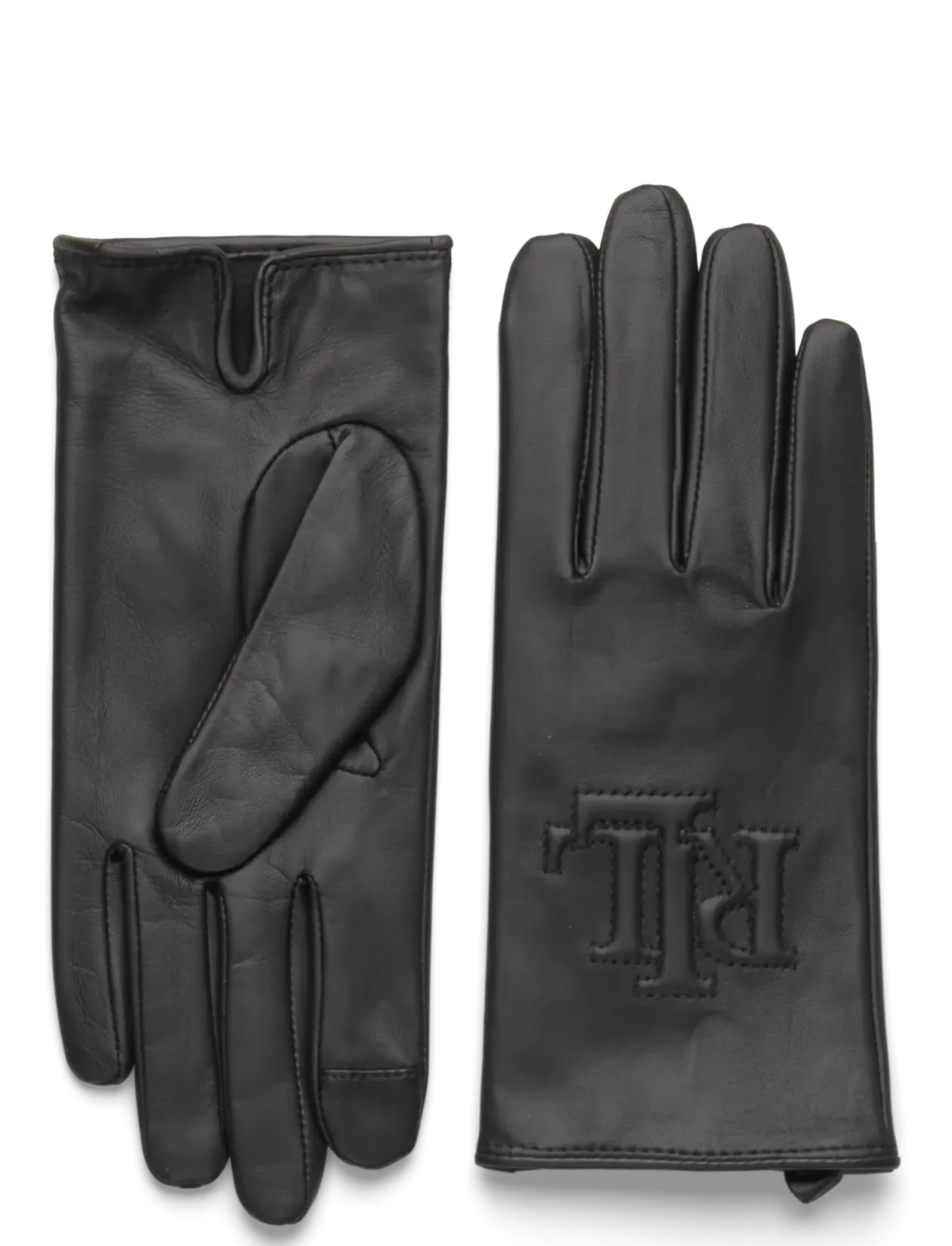 Logo-Embossed Sheepskin Tech Gloves - Handsker & Vanter