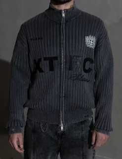 Logo Knit Cardigan - Fullzip strik