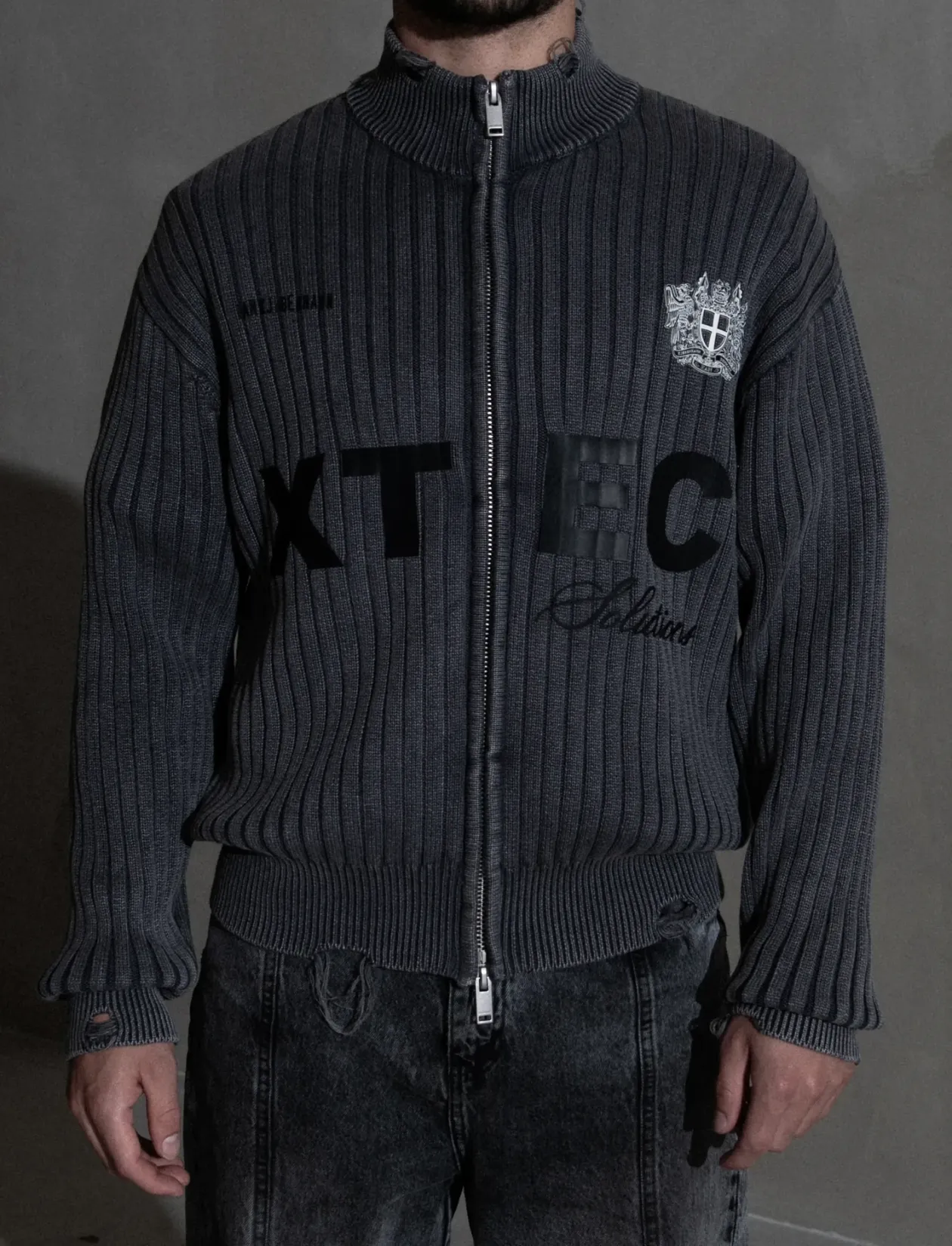Logo Knit Cardigan - Fullzip strik