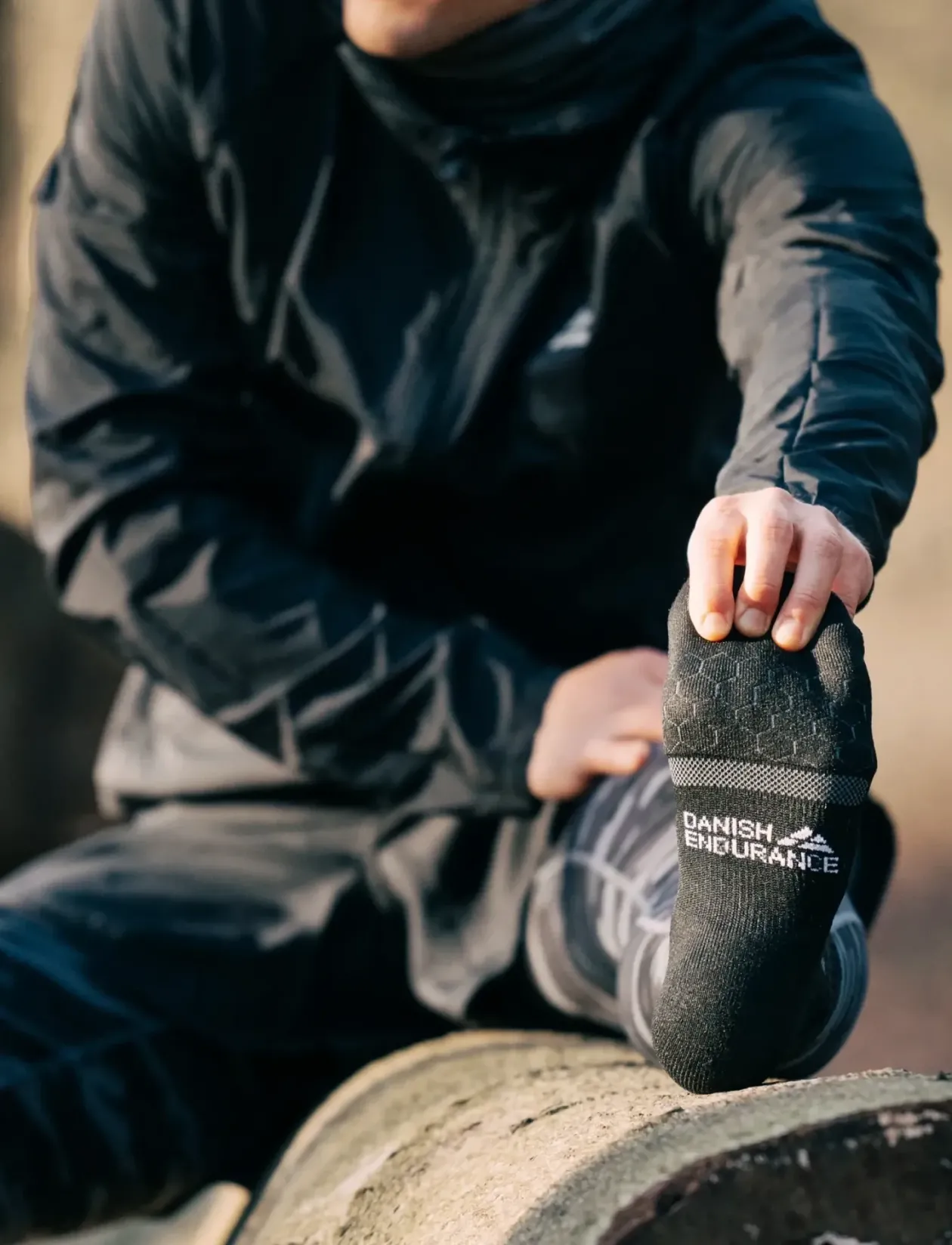 Long Distance Running Quarter Socks 3-pack - Strømper