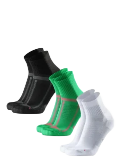 Long Distance Running Quarter Socks 3-pack - Strømper