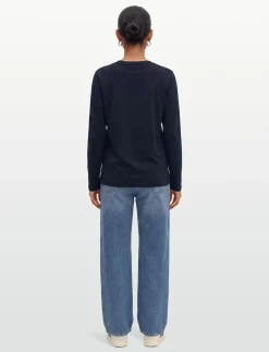 Long Sleeve Cotton Tee - Langærmede toppe