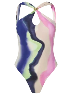 Lonita Gold Embellished Multiway Swimsuit - Badedragter