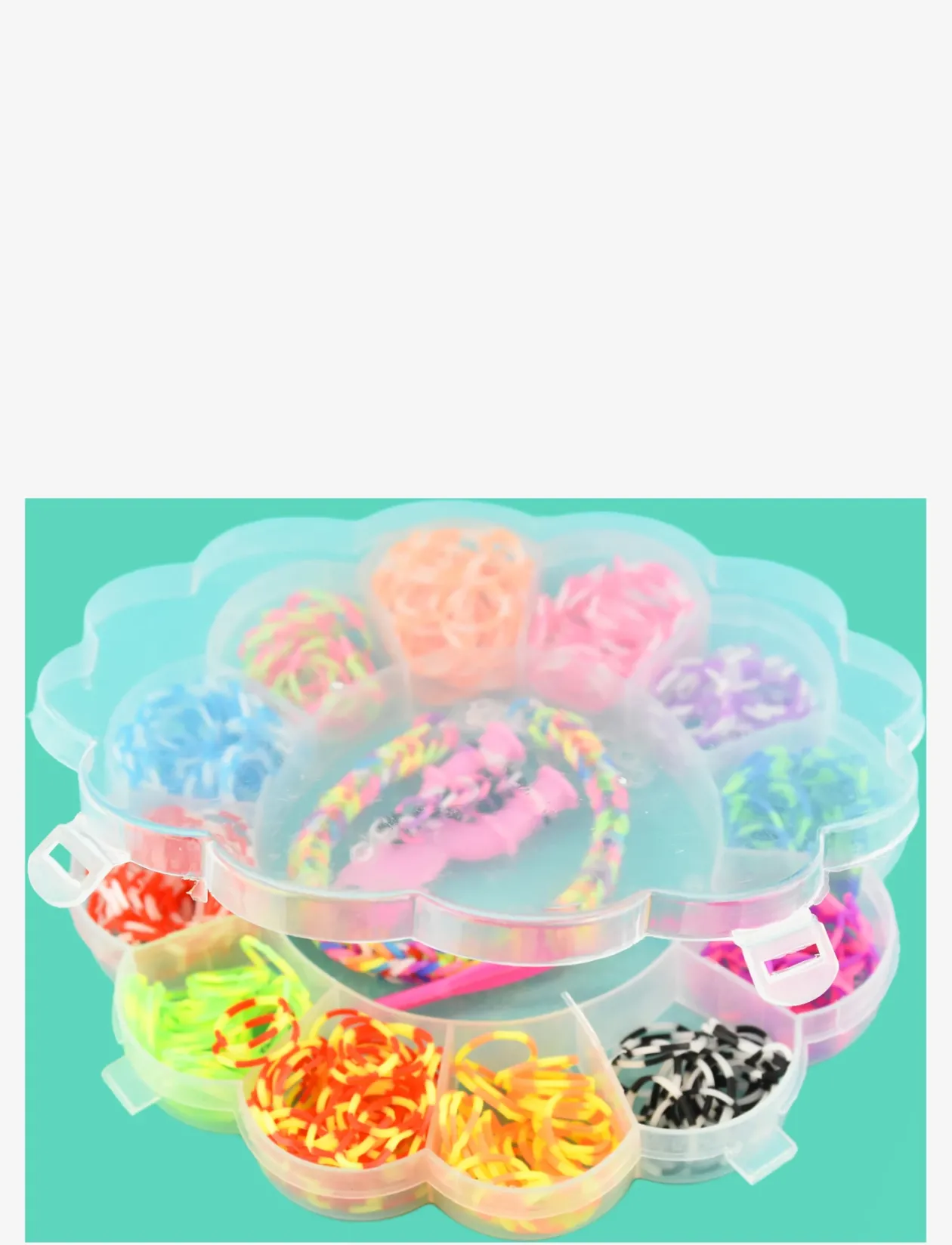 LOOM BANDS w TOOLS 360pcs - Kreasæt