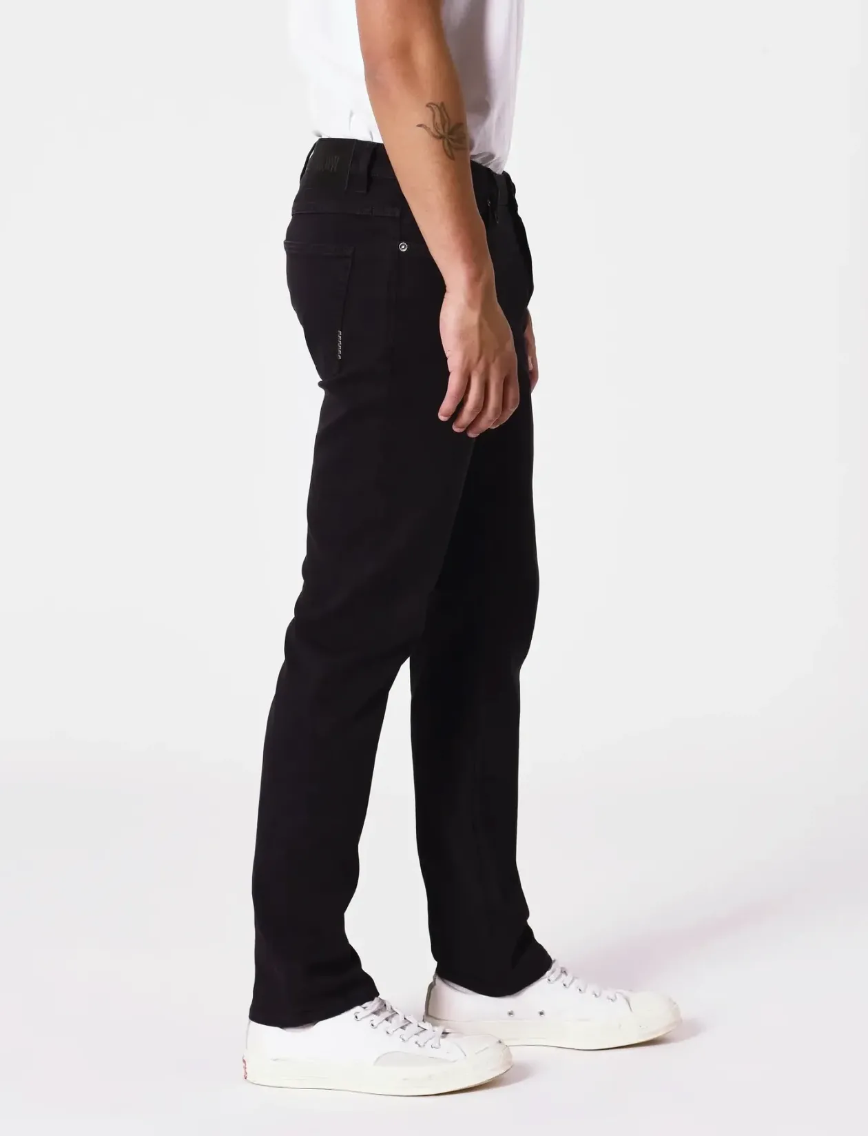 LOU STRAIGHT NEROBLACK - Regular jeans
