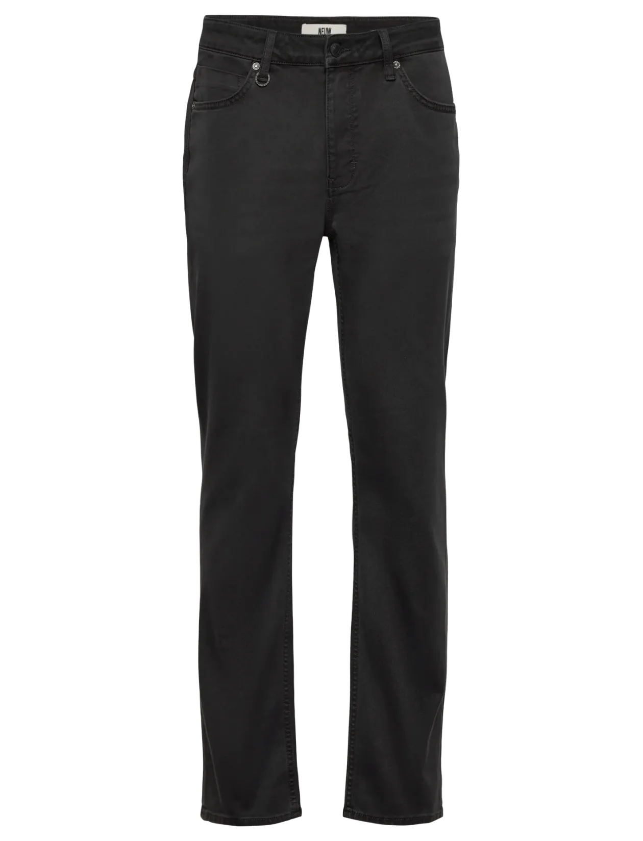 LOU STRAIGHT NEROBLACK - Regular jeans