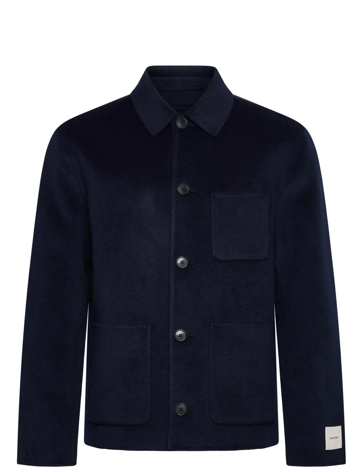 LS DOUBLE FACE WOOL BLEND CHORE - Uldjakker