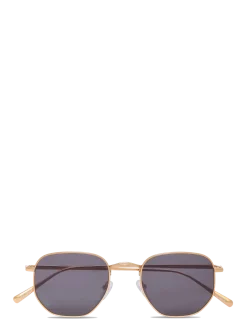 Lucca Gold Black - Round Frame