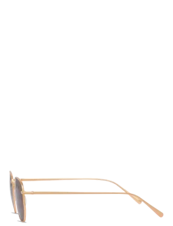 Lucca Gold Brown - Round Frame
