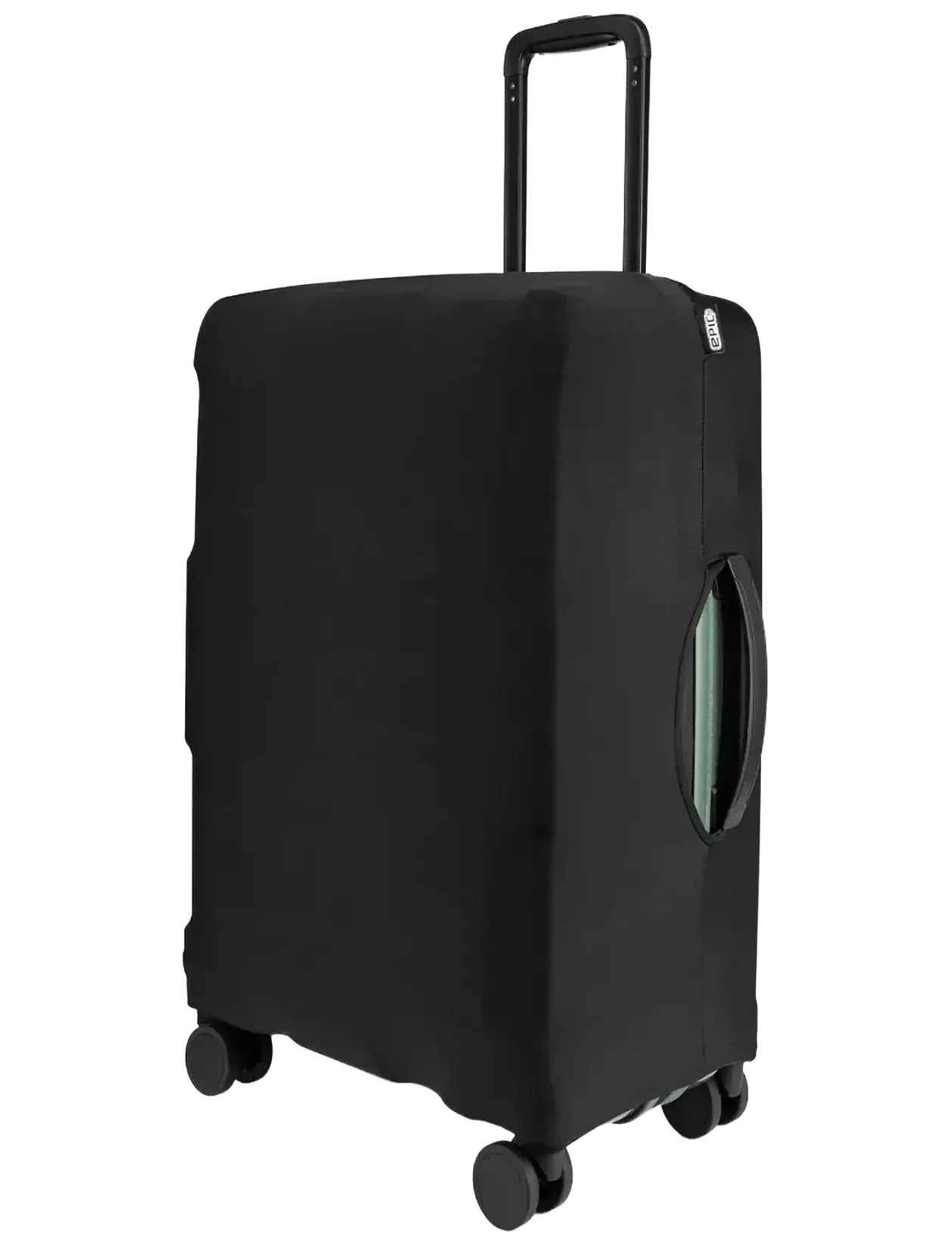 Luggage Cover Medium Black - Rejse tilbehør
