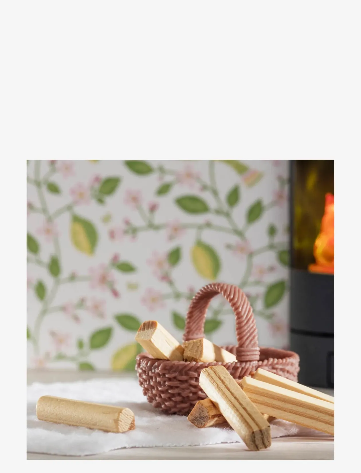 LUNDBY BRASKAMINSET - Tilbehør til dukkehuse