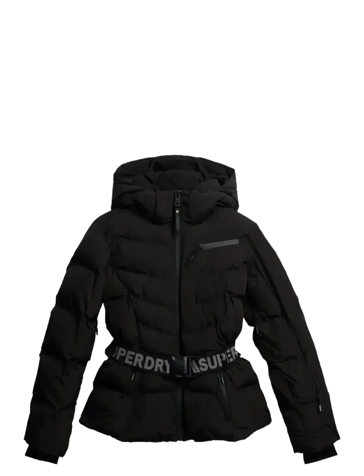 LUXE BELTED SKI PADDED JACKET - Skijakker